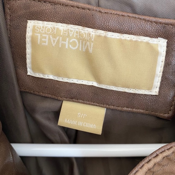 MICHAEL Michael Kors smooth lamb skin jacket - Picture 5 of 11